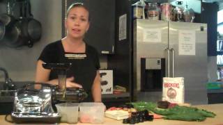 Omega 8006 Juicer Juicing Demonstration at Kitchen Kapers