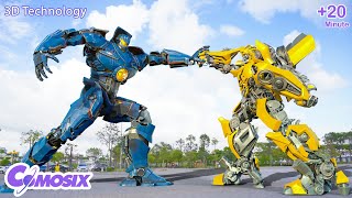 Bumblebee vs Gipsy Jaeger Battle in 23rd Century VFX Futuristic Tech Action