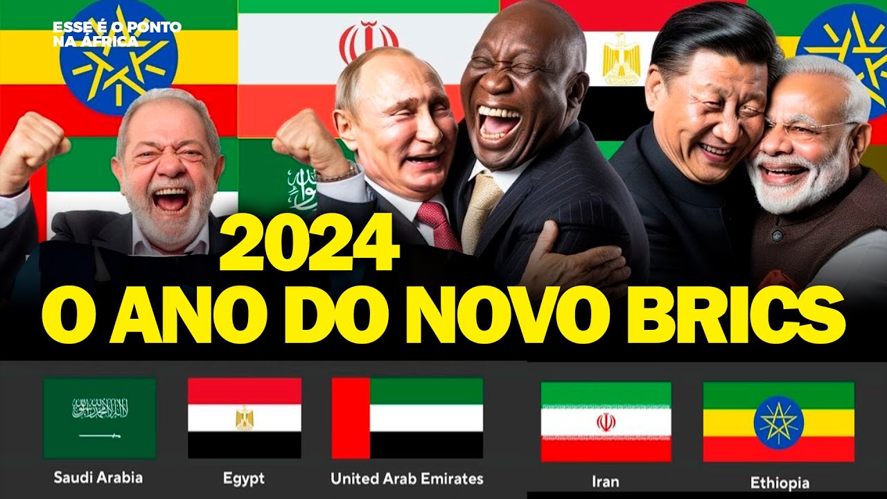 BRICS GANHA NOVOS PAÍSES MEMBROS EM 2024 - YouTube