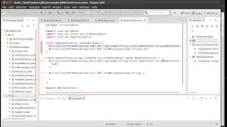 RMI: Remote Method Invocation (using Scala)