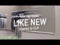 clr how to clean your indoor taps with clr bathroom u0026 kitchen active cleaner