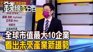 《全球市值最大10企業 看出產業新趨勢! 台積電市值晉升前10大 目標股價推估!》【錢線百分百】20220126-8│非凡財經新聞│