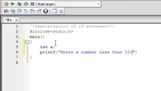 C Programming Tutorial - 16: The if Statement