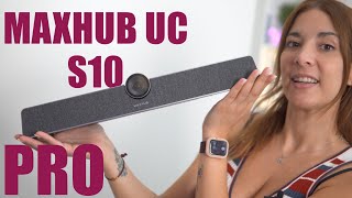 La MEJOR cámara para VIDEOCONFERENCIAS 💡Review MAXHUB UC S10 PRO