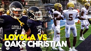 Oaks Christian vs Loyola | Official Socal 2023 HS Football Highlights @SportsRecruits