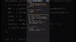 Create Awesome 2d Canvas Pattern with HTML Canvas |HTML5 Canvas Tutorial #shorts #coding #JavaScript