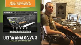 Heavy Industry—Adam Pietruszko demos Ultra Analog VA-3—analog synthesizer