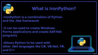 2. what is ironpython