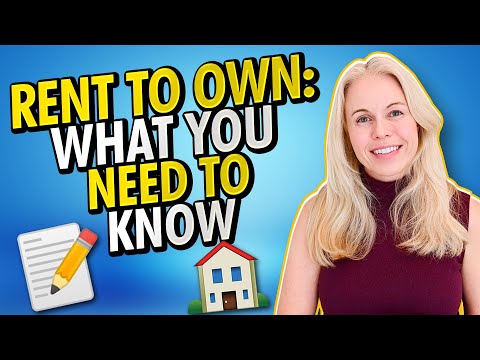 What’s the catch with rent to own homes?