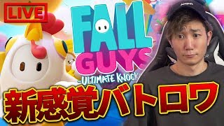 【新作】PS4で無料の新感覚バトロワで優勝する【Fall Guys】