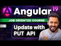 Angular 19 Tutorial in Hindi #56 How to Update Data with Update API Data in Angular #angular19
