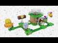 new lego super mario 3d world super bell hill expansion set custom mario set