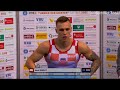 Top 3 in Men's Floor Final - 2022 Cottbus Gymnastics Apparatus World Cup