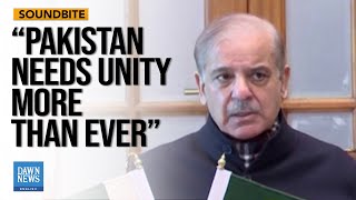 Pakistan Needs Unity More Than Ever, Says PM Shehbaz After Kalat Attack | Dawn News English