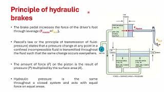 Introduction to brake systempascal's law, components of brake system