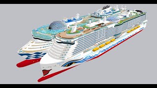 3D! AIDA NOVA VS SUN PRINCESS