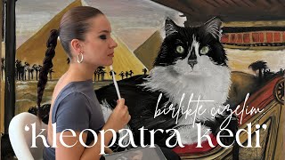 KLEOPATRA KALK BÜYÜĞÜN GELDİ! HEM DE BİR SMOKİN 🐈‍⬛✍🏼