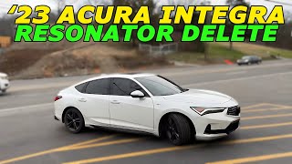 2023 Acura Integra A-Spec 1.5L Turbo Exhaust Sound w/ Resonator Delete!