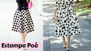 Estampa Poá | Looks com a Estampa de Bolinhas Moda Evangélica