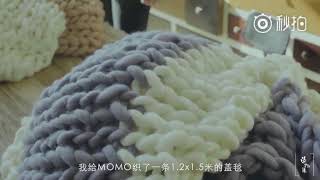 【我的出租屋】第三集—DIY篇：皇冠抱枕+手织盖毯+吊顶帐篷+化妆品收纳盒都在这里，总算完成了所有的作业