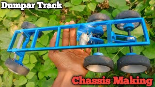 Rc Dumper track Chassis Making from PVC pipe #JlcmcblackFriday #jlcmc$5screwkit