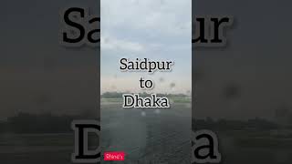 Take off Landing Time lapse HD | Saidpur to Dhaka