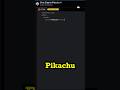 I asked ChatGPT to make a Pikachu… #chatgpt #html #css #pokemon