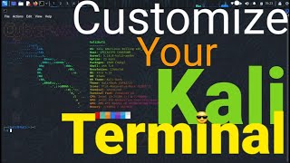 Customizing Boring Kali Linux Terminal | By CyberwarriorsAP