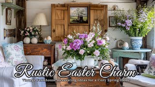 Rustic Easter Charm: Vintage Farmhouse Decorating Ideas for a Cozy Spring Home