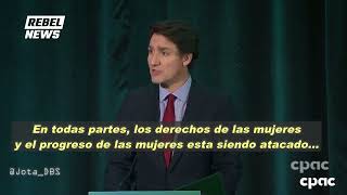 Trudeau dice que la derrota de Kamala y Hillary representa un retroceso para las mujeres en general.