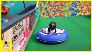 Indoor Playground Learn Colors Color Ball Slide Family Kids Fun for Play Rainbow | MariAndKids Toys