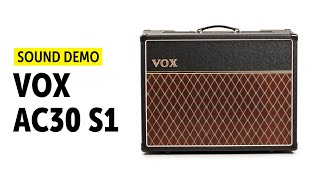 VOX AC30 S1 Sound Demo (no talking)