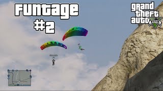 GTA 5 Funny Gameplay Moments! #2 - Climbing, Hanging, Doors!  (GTA V Gameplay)