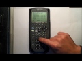 programming the quadratic equation into a ti 89 titanium calculator