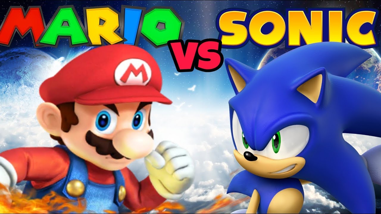 Mario Vs Sonic Youtube