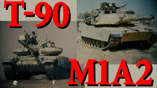 "SIÊU TĂNG" T-90 Nga So Cao Thấp Cùng "VUA CHIẾN TRƯỜNG" M1 Abrams Mỹ | T90 VS M1A2 TANK