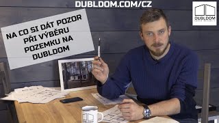 Na co si dát pozor při výběru pozemku pro rodinný dům - DUBLDOM.