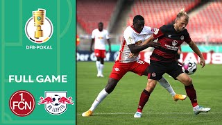 1. FC Nürnberg vs. RB Leipzig 0-3 | Full Game | DFB-Pokal 2020/21 | 1st Round