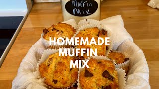 Homemade Muffin Mix! Shelf Stable! Make Lots of Different Ones From One Master Mix!