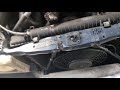 85 Mercedes 300D Vacuum Pump Removal