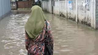 নগরীর তালতলা প্লাবিত আতঙ্কে সিলেটের মানুষ, Sylhet Flood News, Sylhet City