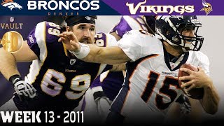 Tebow Second Half Take Over! (Broncos vs. Vikings, 2011) | NFL Vault Highlights