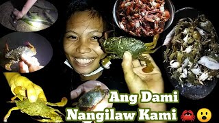 Nangilaw Kami  Catch crab at Night 🦀 Part 2