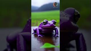 The Mysterious Purple Frog 🐸 A Rare Creature That Lives Underground!