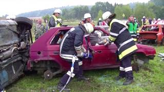 Grenzüberschreitende Übung in Janovice am 1. Sept. 2012