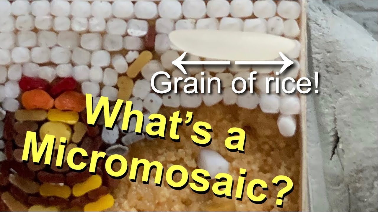 What Is A Micromosaic And How Are They Made Youtube
