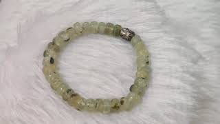 Prehnite Fancy Bracelet