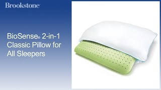 BioSense® 2-in-1 Classic Pillow for All Sleepers