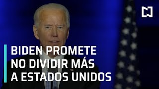 Discurso de Joe Biden, virtual presidente de Estados Unidos - Las Noticias