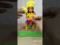 hanuman ji 🙏 diy hanuman ji clay art idol making 💞 shorts hanumanji clayart hanuman